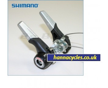 Shimano Gear Lever 7 speed road race bike Pair stem fit clamp Vintage